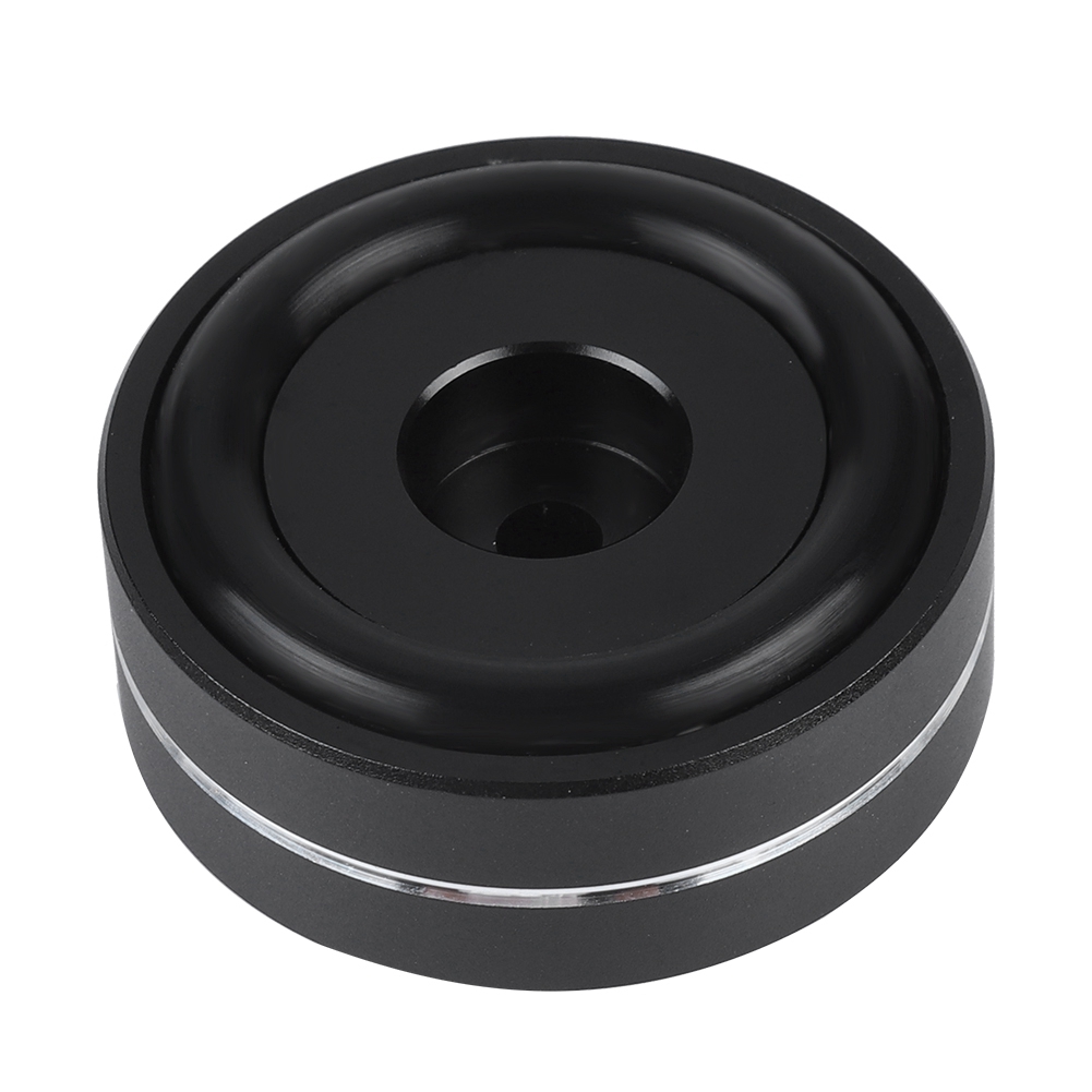 Robuste 40x15 Mm Verstärkerfüße Aus Aluminiumlegierung, Schwarze Antivibrationsdämpfer Für Audiogeräte