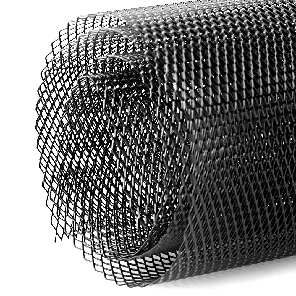 3x6mm Aluminiumlegierungsgrill, Universelles Diamantgitter Für Stoßstangen Und Karosserien.
