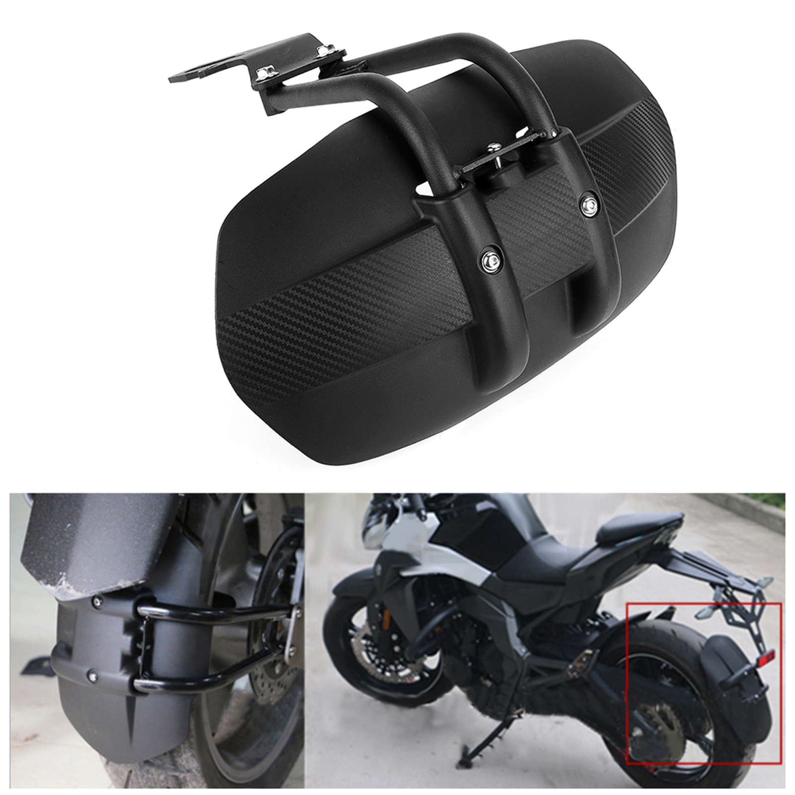 Motorrad-hinterradkotflügelschutz, Modifizierte Regenhülle Und Kotflügel