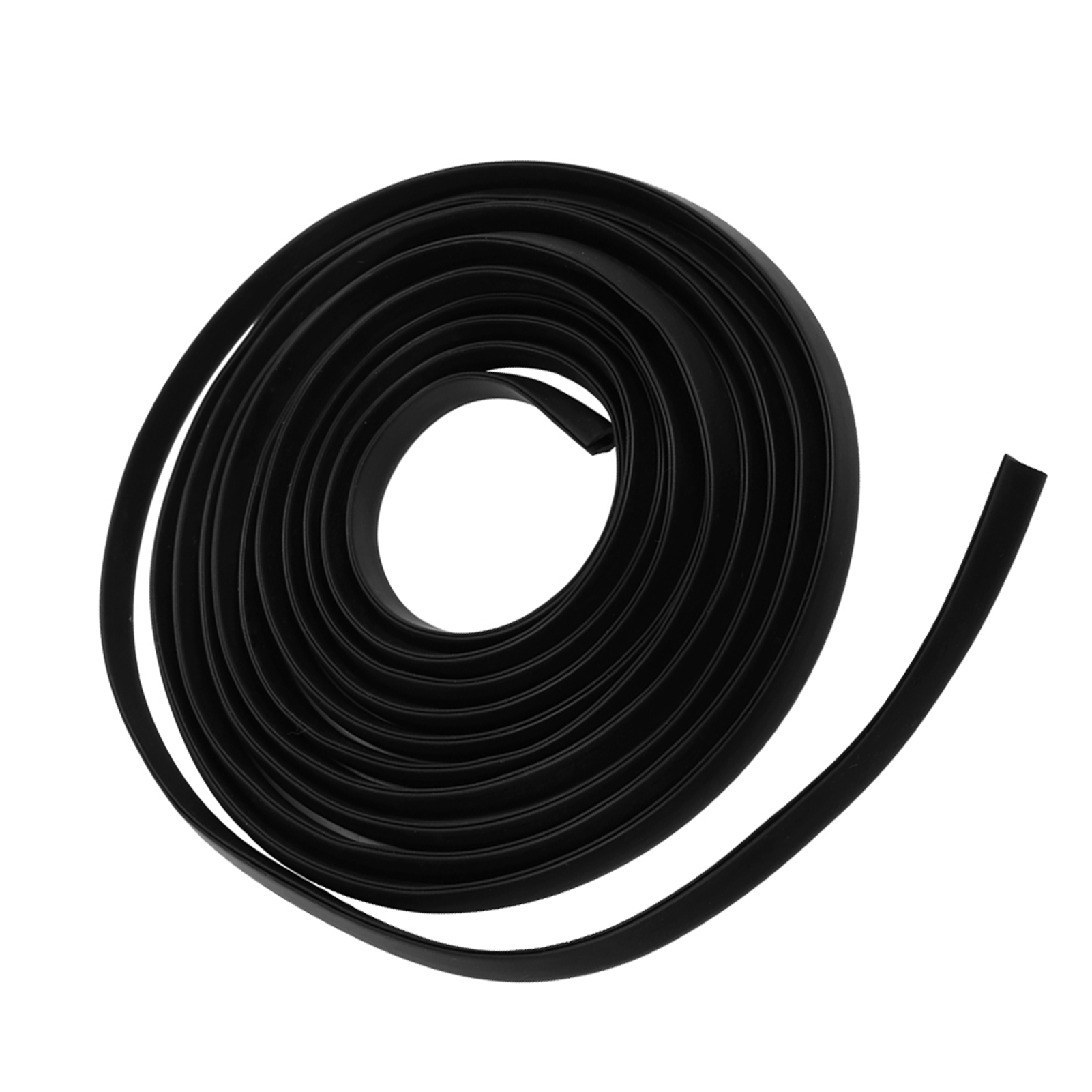 Schwarzer Autotürschutz, 300 Cm, Kratzfester Gummikantenschutzstreifen