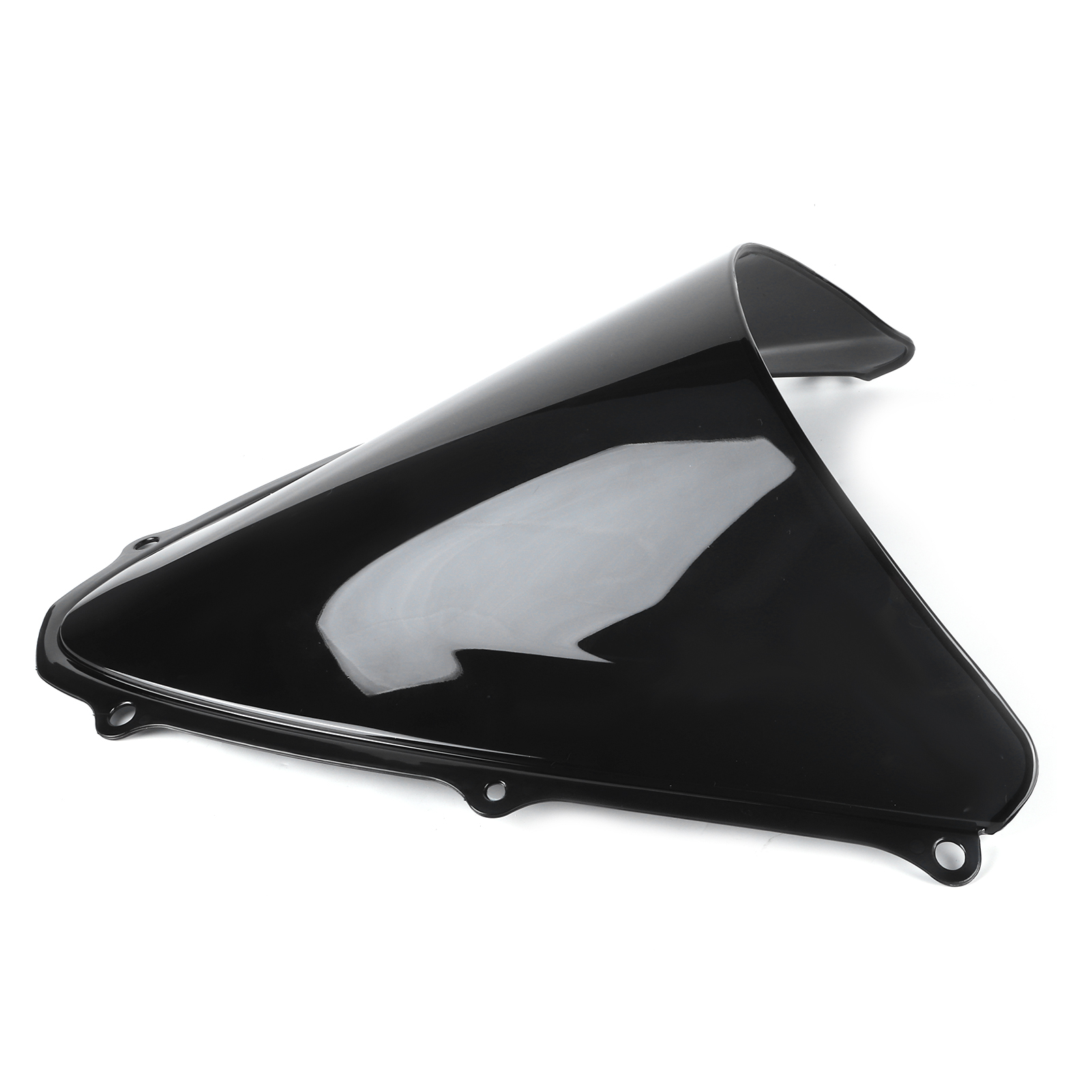 Motorrad-windschutzscheibe Aus Polycarbonat Für Suzuki Gsxr 600/750 K6 2006-2007, Schwarzer Windabweiser
