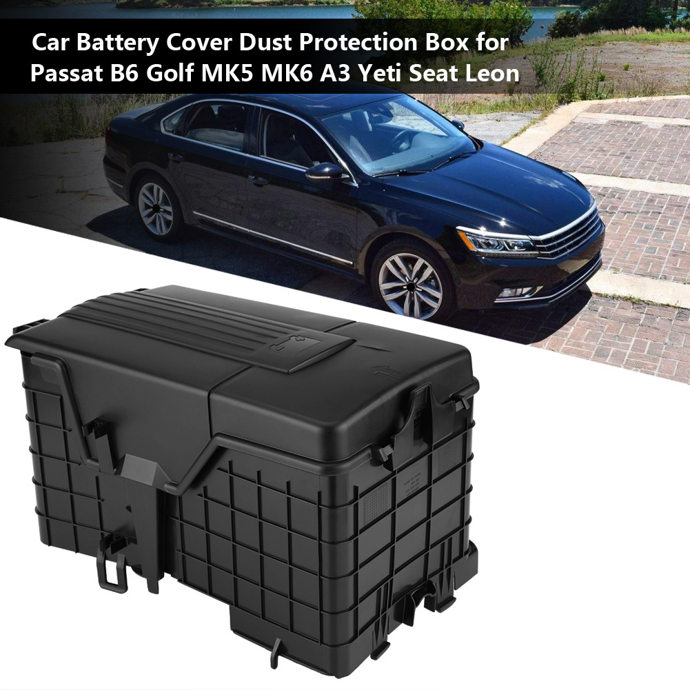 Staubdichte Schutzbox Für Autobatterien Passat B6, Golf Mk5 Mk6, A3, Seat Leon, Teilenummer 1kd915335