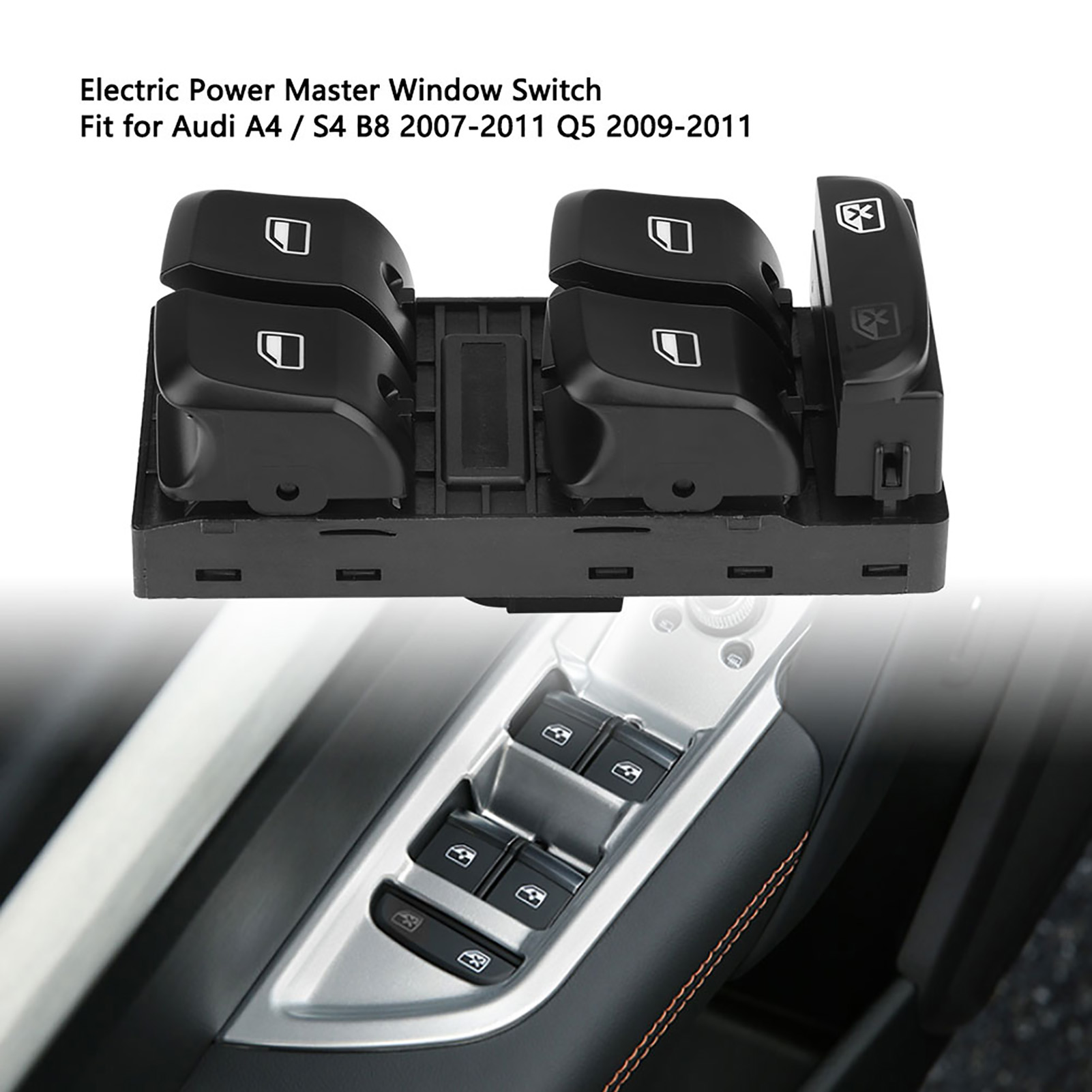 Hauptschalter Für Elektrische Fensterheber Für Audi A4 S4 Q5 8kd 959 851