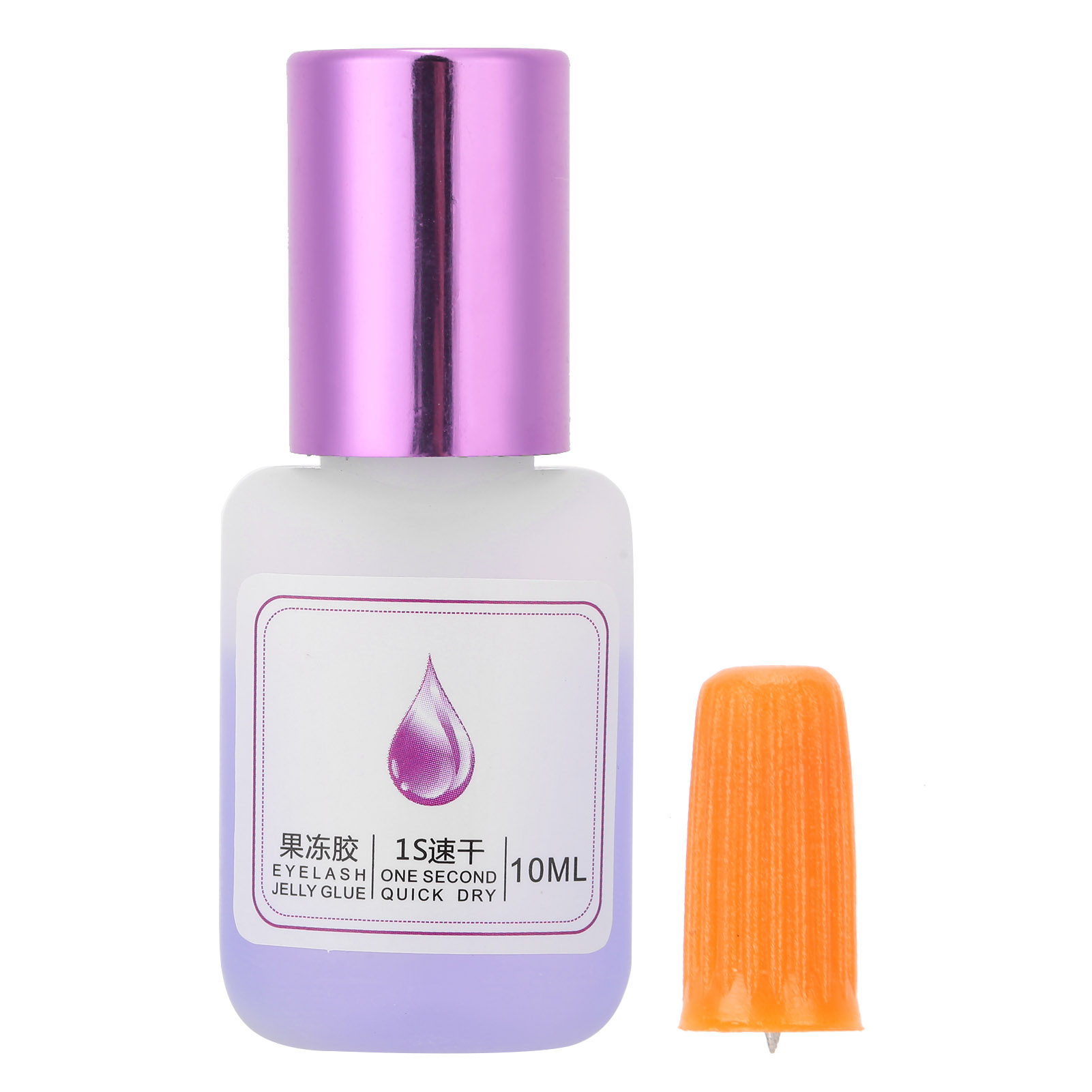 Transparenter Wimpernkleber 10 Ml, Schnelltrocknend Und Langanhaltend, Klebstoff Für Wimpernverlängerungen (transparente Flasche)