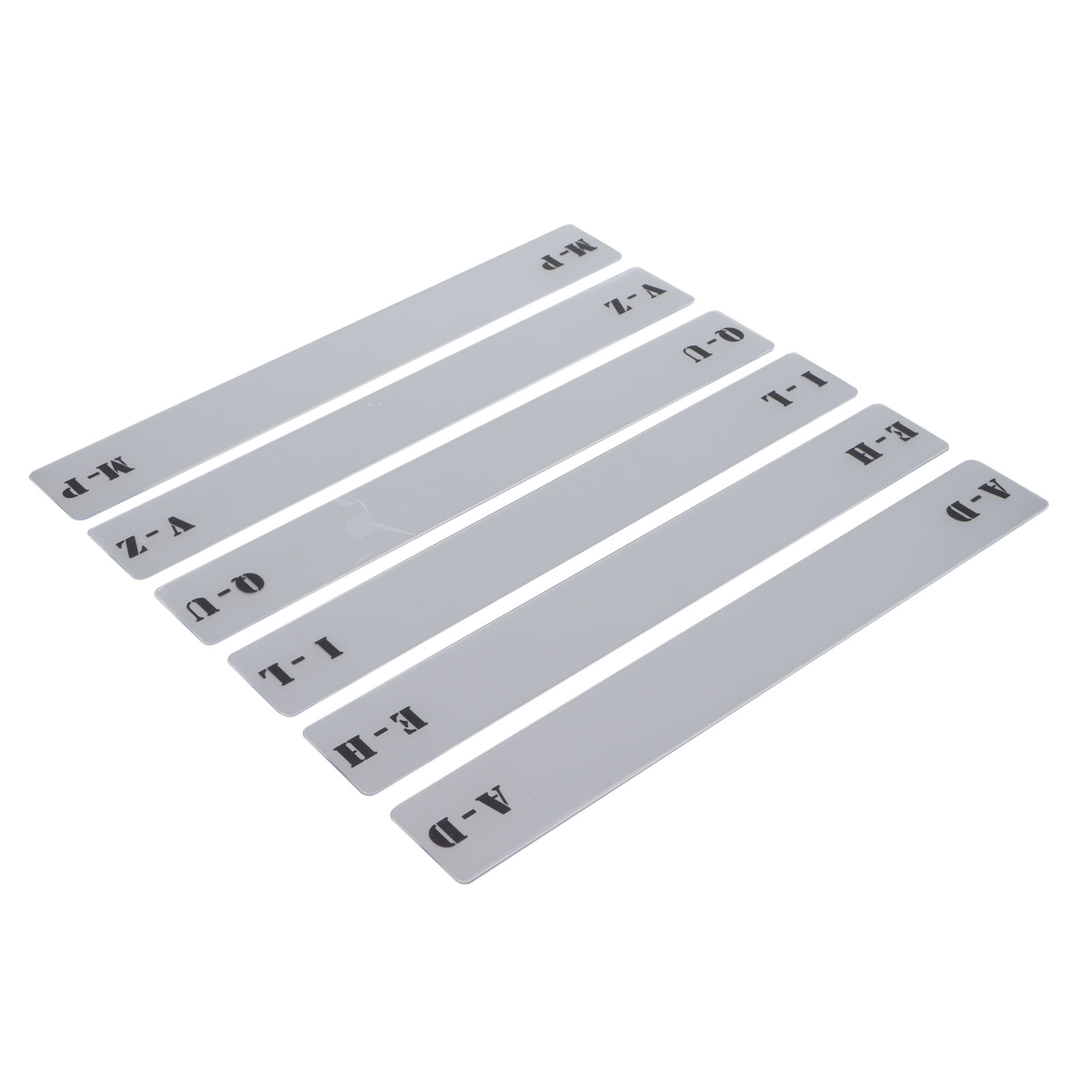 Horizontales Ablageetikett Für Schallplatten, Regalorganizer Mit Alphabetischen Trennwänden Gkr34b