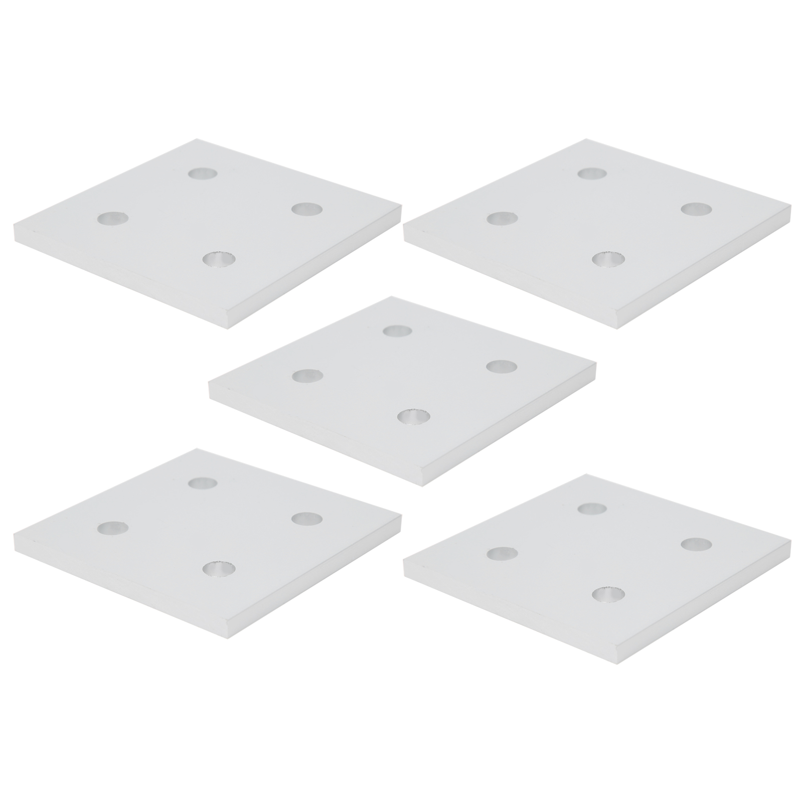 5-teilige Vertikale Verbindungsplatte Mit 4 Löchern Für 8080 Aluminiumprofile, Montage