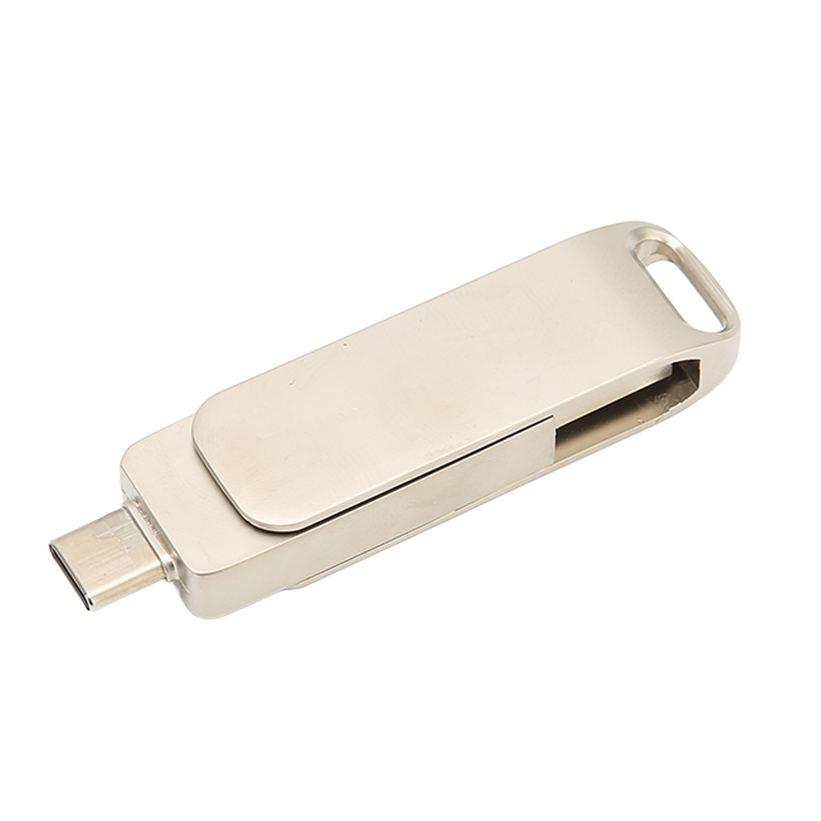 128 Gb Dual-metall-dreh-usb-3.0-typ-c-flash-laufwerk, Silber, Zum Speichern Von Fotos, Tablets Und Laptops
