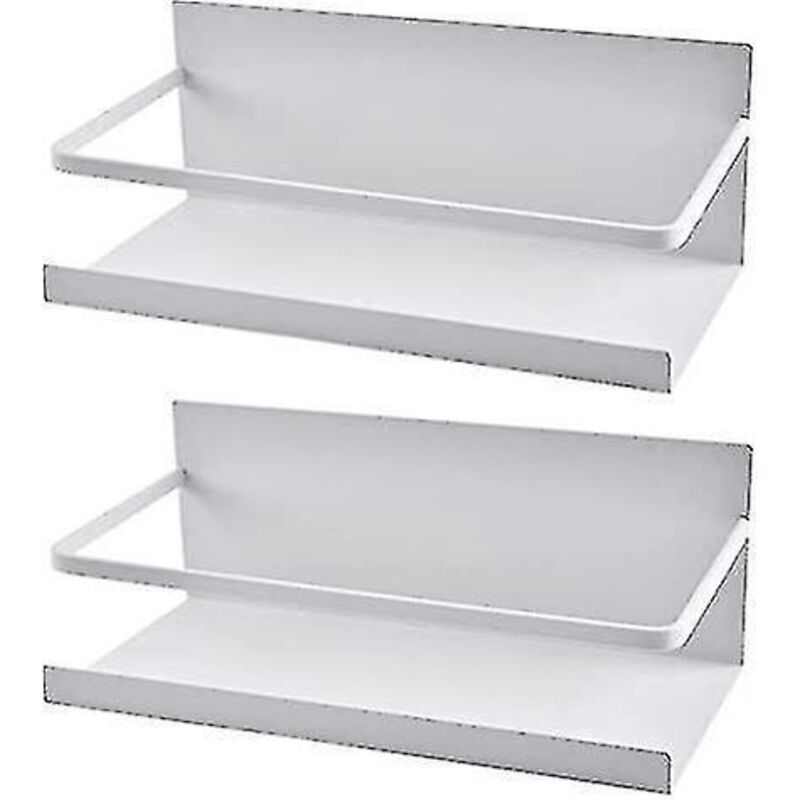 Magnetisches Gewürzregal Für Den Kühlschrank, Aufbewahrung Für Gewürze Und Würzmittel, Weiß