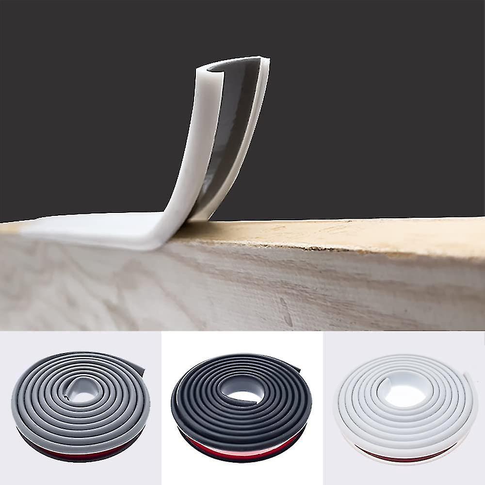 16 Mm U-förmige Weiße Melamin-klebekantenleiste, 2 M, Ohne Heißverklebung, Für Eichenarbeitsplatten, Flexibles Tpe-holzfurnier Für Möbel.