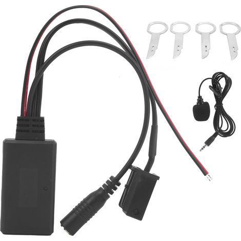 Bluetooth 5.0 Audio-adapter Aux Freisprecheinrichtung Mit 8-poligem Mikrofon Für Ford 5000/6000 Cd-stereoanlage