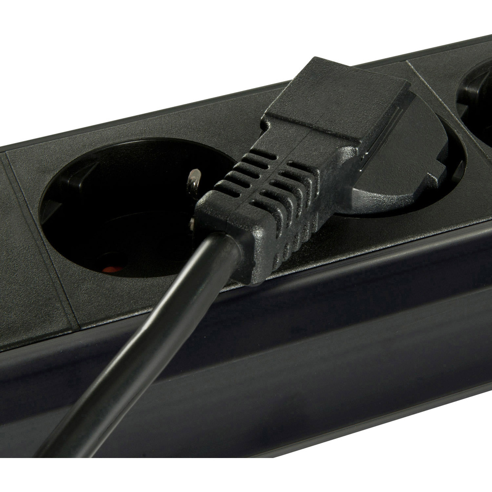 Lindy - Strom Anschlusskabel [1x Kaltgeräte-stecker 16 A - 1x Schutzkontakt-stecker] 2.00 M