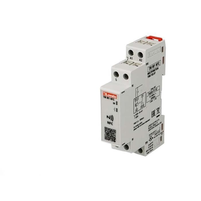 Multifunktionaler Zeitrelais Lovato Tmm1nfc Programmierbar Nfc