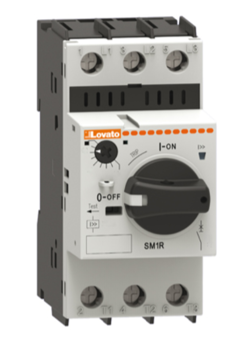 Motorschutzschalter Mit Drehknopf 0,55 Kw Bei 400 V Ac 1–1,6 A 100 Ka Sm1r0160