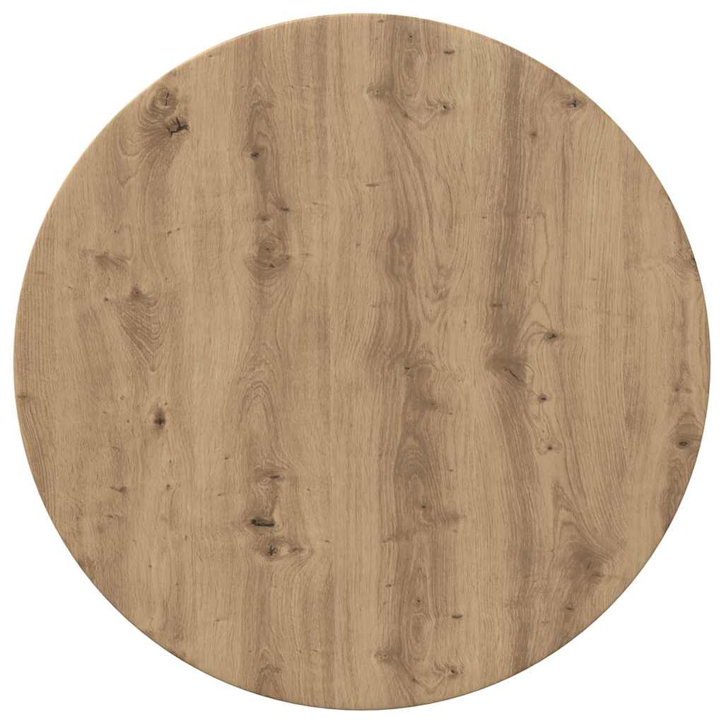 Maison Exclusive - Tischplatte Ø 60 X 1,5 Cm Rund Holzwerkstoff A