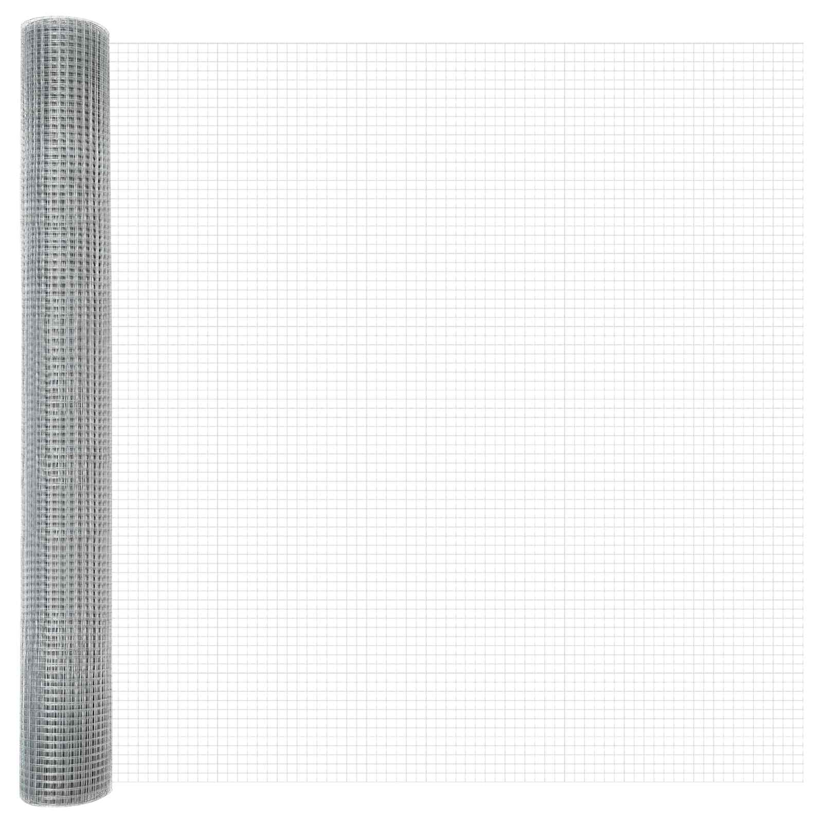 Maison Exclusive - Doppelstabmattenzaun 2500 X 140 Cm Silber