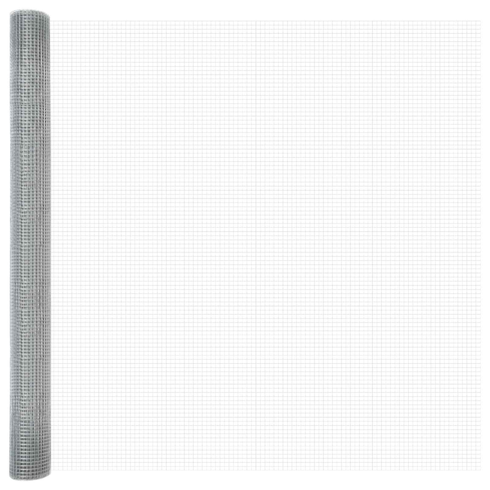 Maison Exclusive - Doppelstabmattenzaun 2500 X 160 Cm Silber