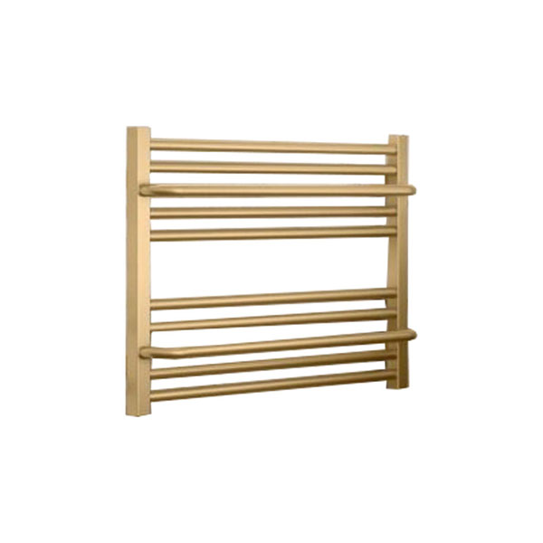 Goldfarbener Warmwasser-handtuchwärmer, 500x700mm - 324 Watt - Lim500/700kdsxbra