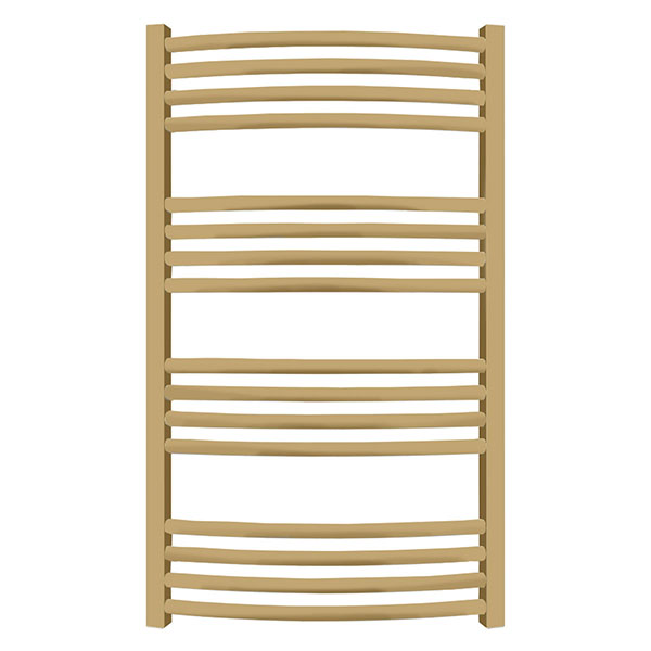 Handtuchwärmer Mit Warmwasser, Goldfarben, 1140x436mm - 440 Watt - Len1140/436kdsxbra