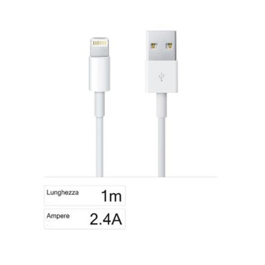 Trade Shop - Usb-daten- Und Ladekabel Für Iphone, Ipod, Ipad, Lightning Auf Usb, 1 M, Maxtech F-ip019 -