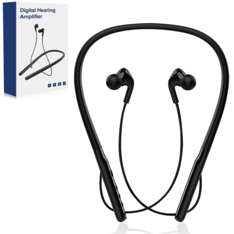 Kabellose Bluetooth-kopfhörer Nackenbügel Aux-bluetooth-headset Für Senioren Schwerhörigkeit Geräuschunterdrückung Wiederaufladbares Modell, Trimec