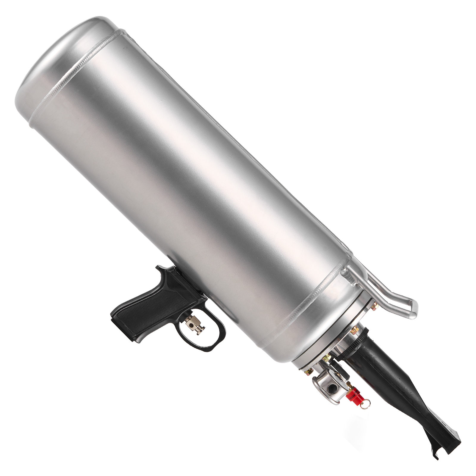 Mophorn Tragbares Reifenfüllgerät 10 L Mit Luftstrahlfunktion, Geeignet Für Autos, Motorräder, Suvs, Pickups Und Atvs, 0,6-0,8 Mpa, Silber
