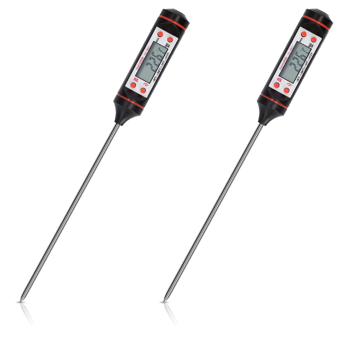 Fleischthermometer, Präzisions-lebensmittelsonde Zum Garen Von Flüssigem Gebäck, Lcd-temperaturanzeige.