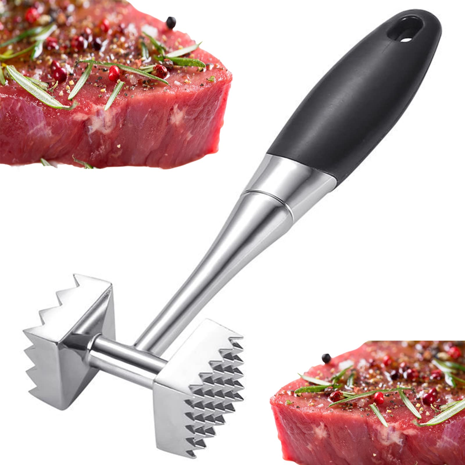 Fleischklopfer, Professioneller Fleischzartmacher, Hochleistungs-fleischzartmacher, Fleischklopfer Mit Spitze