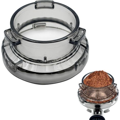 54-mm-dosiertrichter Für Gemahlenen Kaffee, Dosierring Aus Kunststoff, Zubehör Für Espressomaschinen (grau)