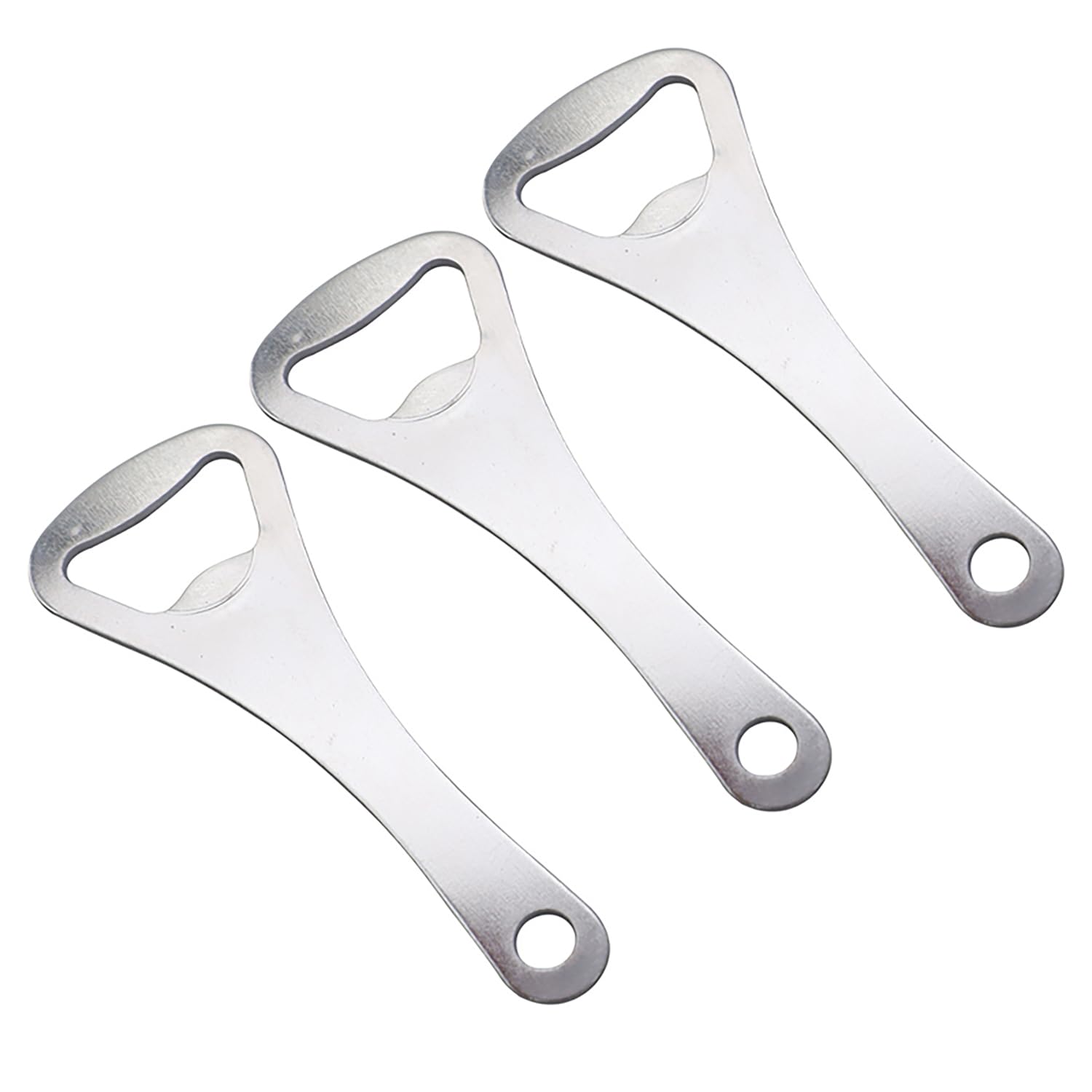 Set Mit 3 Flaschenöffnern Aus Edelstahl, Bierflaschenöffner, Haushaltsflaschenöffner
