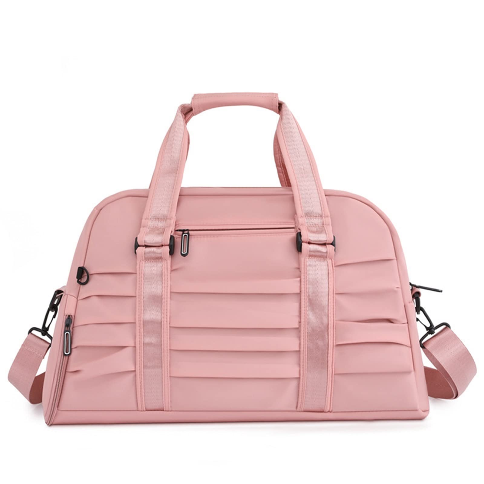 Damen-sporttasche, Outdoor-sporttasche, Wasserdichte Und Wasserabweisende Fächer, Sporttasche, Reisetasche, Rosa