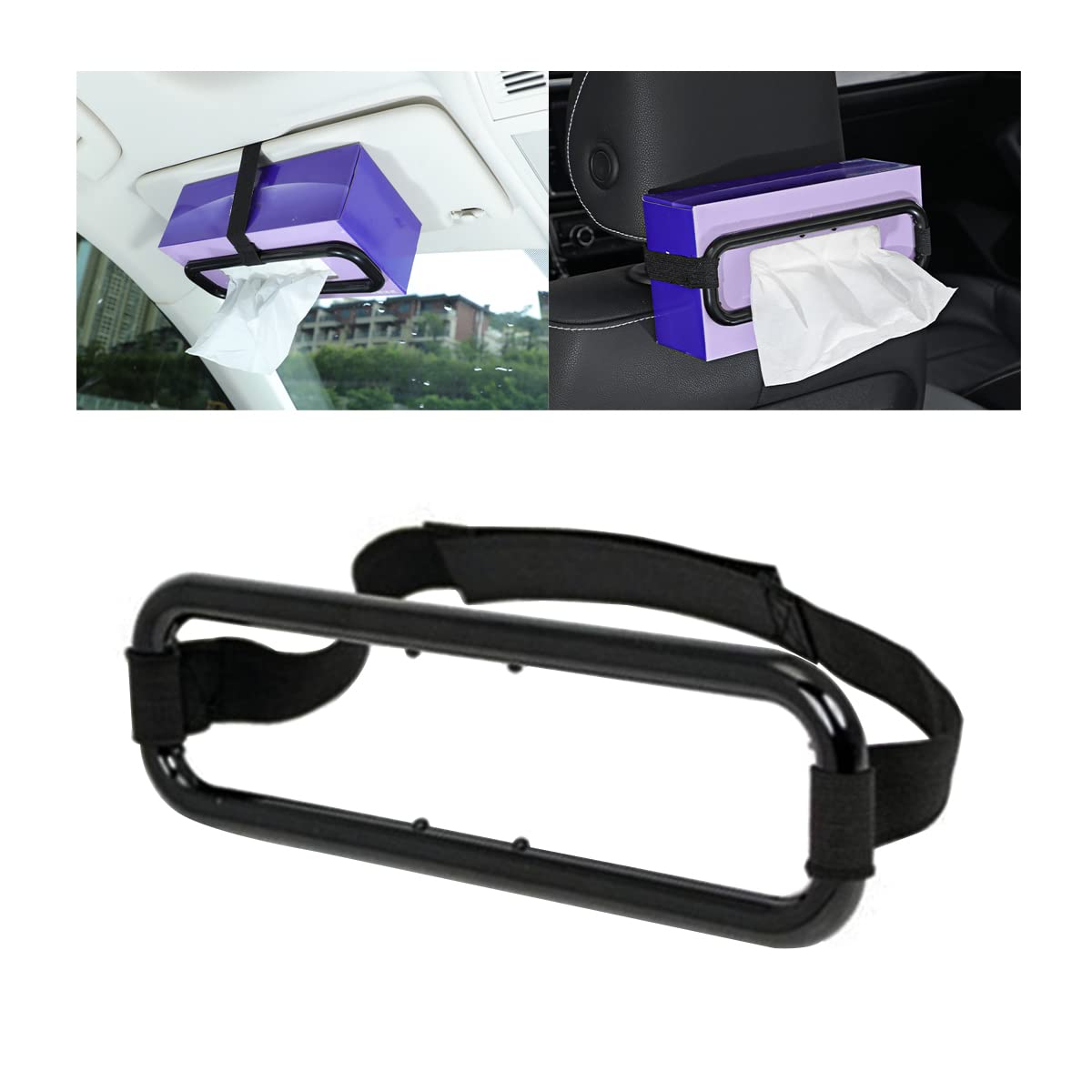 Auto-taschentuchboxhalter, Universeller Auto-taschentuchboxhalter