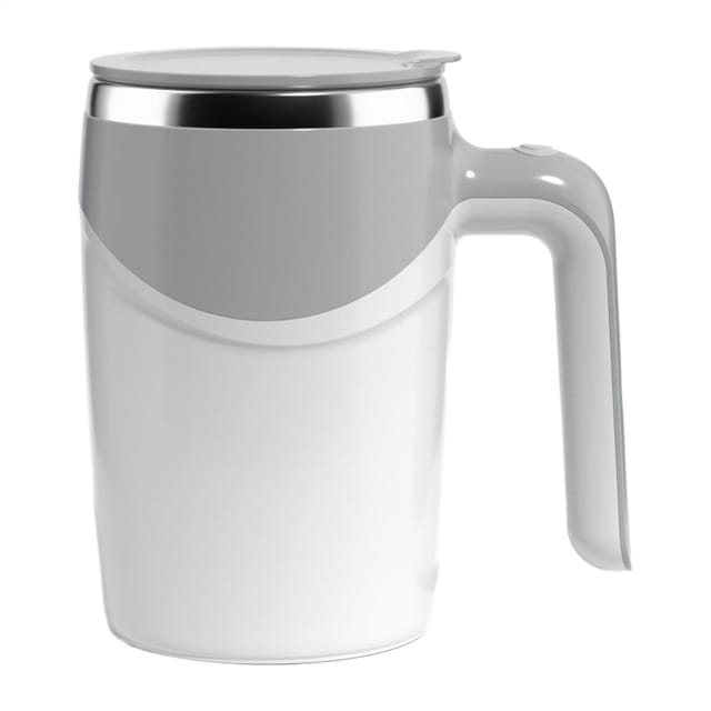 Automatischer Magnetrührbecher, Selbstumrührende Kaffeetasse, 380 Ml Nachfüllbarer Automatischer Rührbecher.