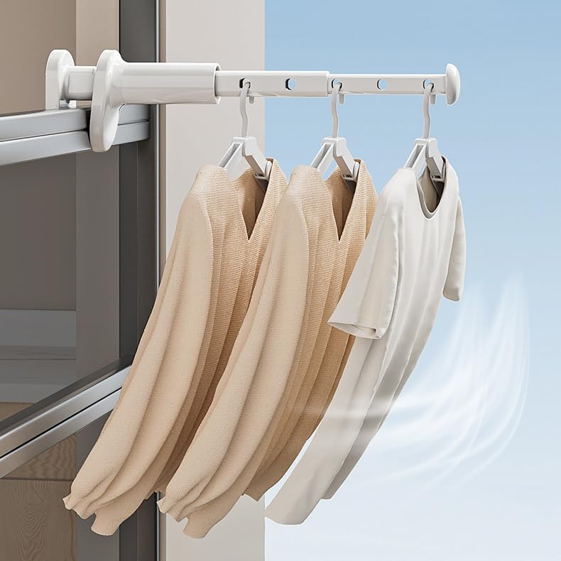 Tragbarer Wäscheständer Für Reisen, Wäscheständer Mit 5 Löchern, Ausziehbarer Wäscheständer.