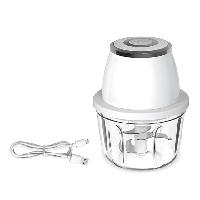 Mini-küchenmaschine Mit 28.001 U/min-motor, Usb-ladefunktion, Wiederaufladbarem Lithium-akku, Ideal Zum Zerkleinern Von Fleisch