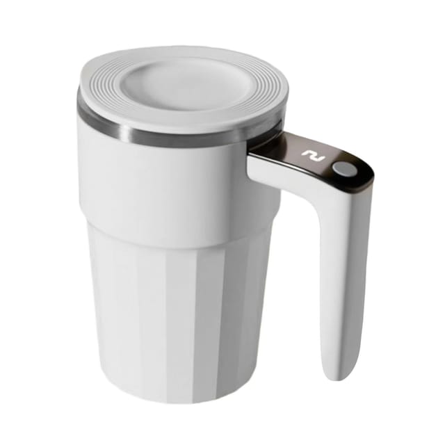 Universeller Automatischer Mixbecher, 380 Ml, Usb-aufladbar, Mit Temperaturanzeige - Automatischer Kaffeebecher