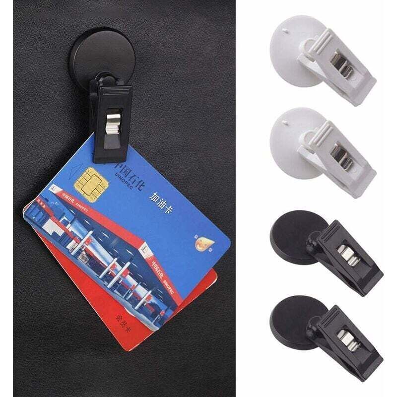 [niemals Verwendet] Paar Saugnapfclips Für Autos, Saugnäpfe Für Windschutzscheiben-tickethalter, Saugnapfhaken Für Sonnenblenden, Vorhänge, Kleidung Usw.