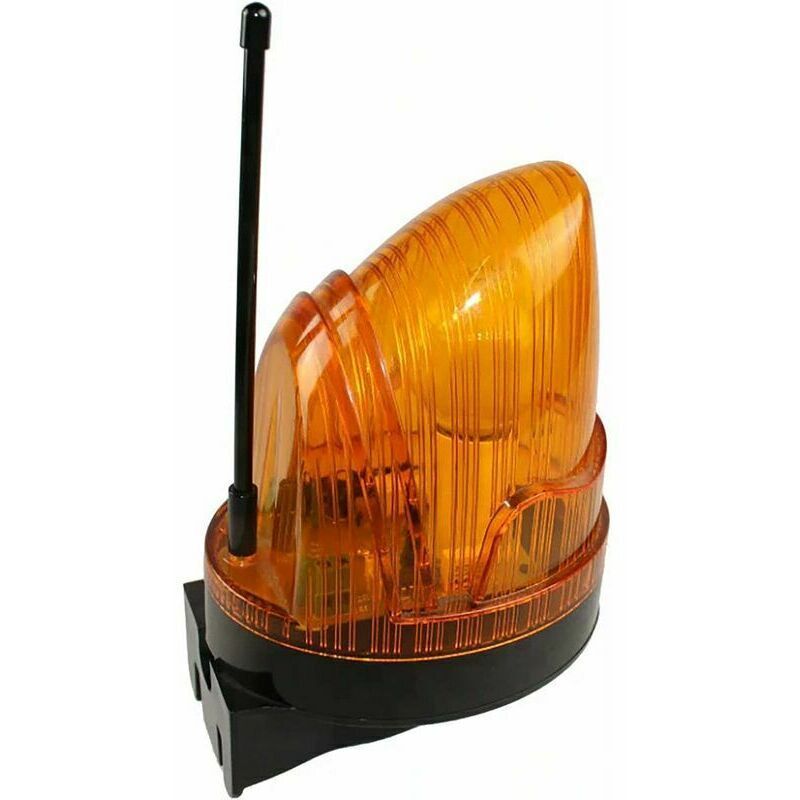 [niemals Verwendet] 220-v-led-blinklicht Für Automatische Tore – Integrierte Antenne – 360°-beleuchtung – Blink- Und Dauerlichtmodus – Schutzart Ip65
