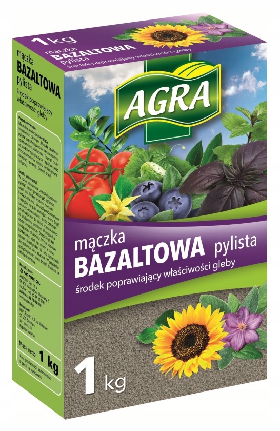 Agra-dünger Basaltmehl Verbessert Die Bodeneigenschaften 1 Kg