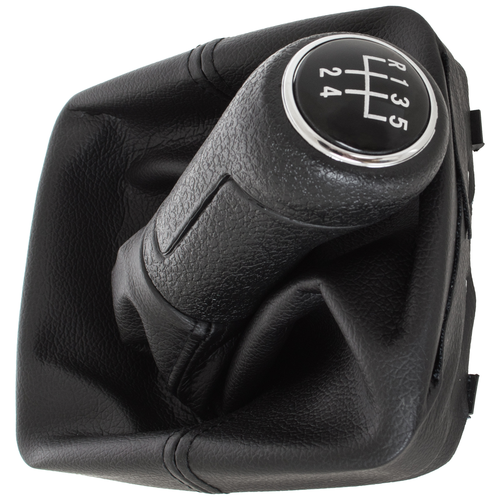 Vw Polo Iv 01-09 Schaltknauf + Schaltmanschette 5 Gänge