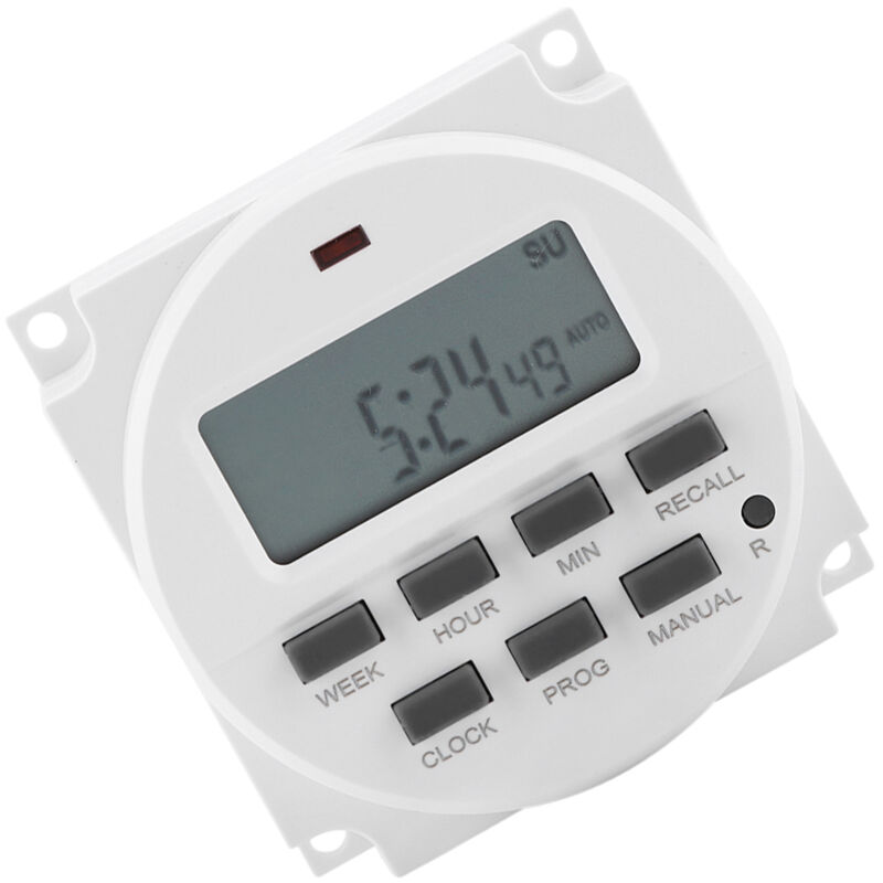 Interrupteur Programmable Contrôle Électrique 12v Digital Timer Durable Smart