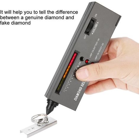 Diamanttester, Edelsteintester, Diamanttester Mit Led-anzeige Für Stiftdetektortests