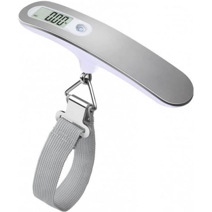 Elektronische Gepäckwaage – Reisewaage – Tragbare Digitale Gepäckwaage – Maximalgewicht 50 Kg (110 Lb) – Für Reisen Und Einkaufen