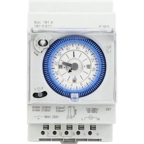 Sul181d Mechanischer Timer 15 Minuten 24 Stunden Relais-zeitschalter 250vac 16a-lat