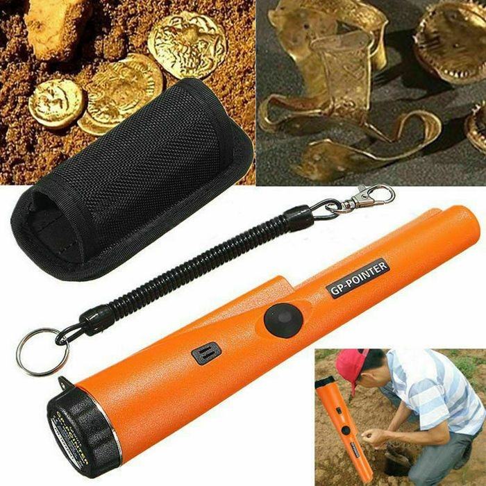 Pinpointer, Tragbarer, Wasserdichter Ip66-metalldetektor, 360°-scan Nach Münzen, Gold Und Schmuck