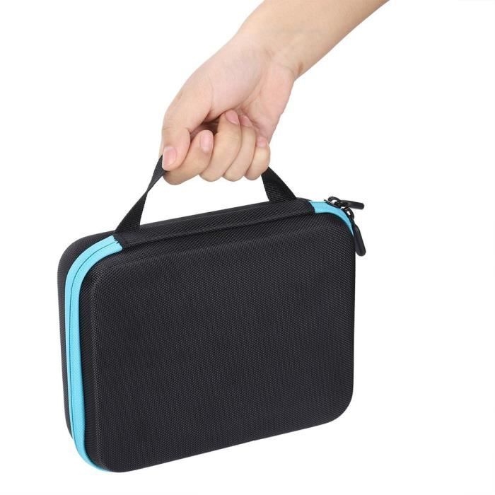 (blau) Aufbewahrungsbox Für Diamantmalerei-werkzeuge - Che - 30 Fächer - Nylon + Pp - Blau