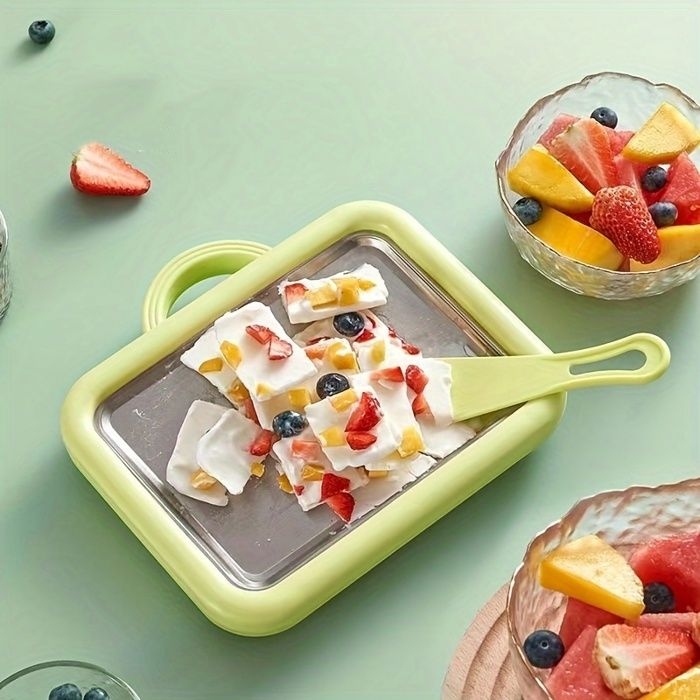 Mini-eis- Und Joghurtmaschine Zum Selbermachen – Kein Stromanschluss Erforderlich – Ideal Für Selbstgemachte Leckereien – Umweltfreundlich