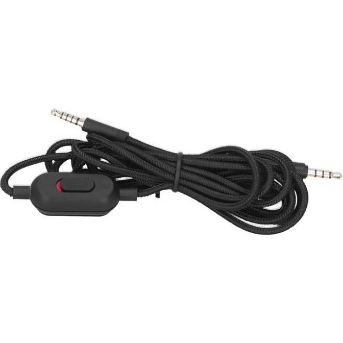 Xid Gaming-headset-audiokabel Mit Mikrofon Und Lautstärkeregelung Für Logitech G233, G433, Gpro Und Gprox