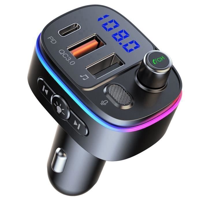 Bluetooth 5.3 Fm-transmitter – 10er-pack – Schnellladung (qc3.0 & Pd18w) – Freisprechfunktion – Sprachassistent