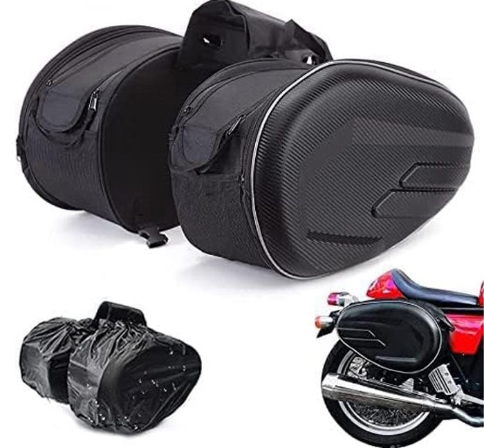 Gepäcktasche Mit Großem Fassungsvermögen (36–58 Liter), Motorrad-rücksitztasche, Vielseitig Einsetzbar Und Erweiterbar, Für Reisen Geeignet