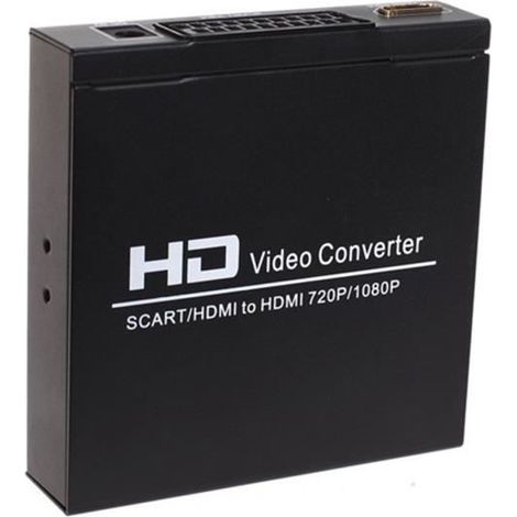 Hdmi-zu-scart-zu-hdmi-adapter 720p Hd 1080p Videokonverter Monitorbox Für Hdtv Dvd Stb